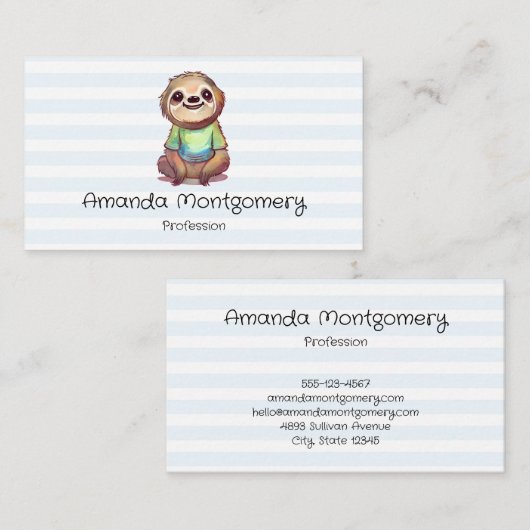 Lächelndes Fliegensitzen mit Kreuzleder Visitenkarte (Vorne/Hinten)