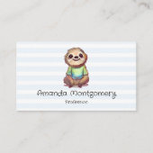 Lächelndes Fliegensitzen mit Kreuzleder Visitenkarte (Vorderseite)