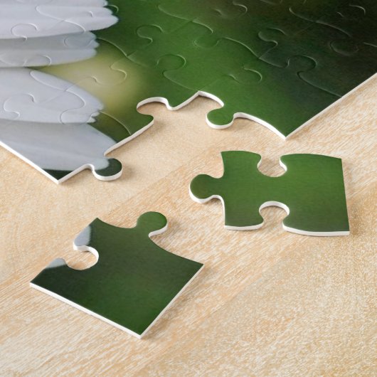 Lächelndes Gänseblümchen-Puzzlespiel Puzzle (Seite)