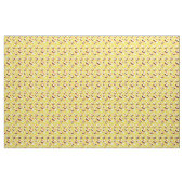 Lächelndes Gelbes Emoji-Gesichtspattern Stoff (Yard (91,4 cm))