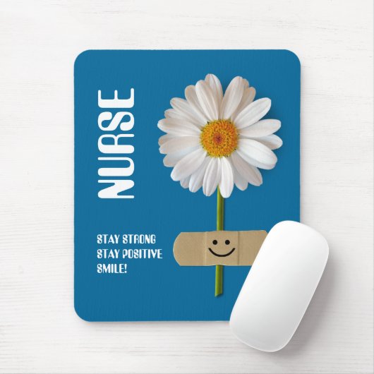 Lächelndes Geschenk von Daisy Nurse Mousepad (Mit Mouse)