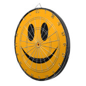 Lächelndes Gesicht Emoji Dartscheibe (Vorderseite rechts)