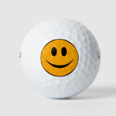 Lächelndes Gesicht Emoji Golfball (Vorderseite)