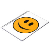 Lächelndes Gesicht Emoji Notizblock (Linke Seite)