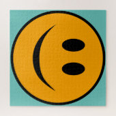 Lächelndes Gesicht Emoji Puzzle (Horizontal)