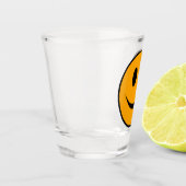 Lächelndes Gesicht Emoji Schnapsglas (Links)
