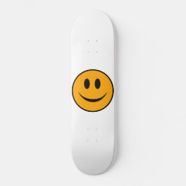 Lächelndes Gesicht Emoji Skateboard