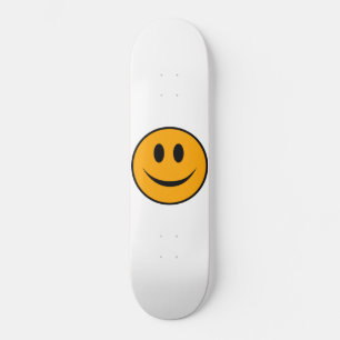 Lächelndes Gesicht Emoji Skateboard