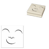 Lächelndes Gesicht Gummistempel (Stempel)
