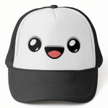 Lächelndes Gesicht - Happy Jump