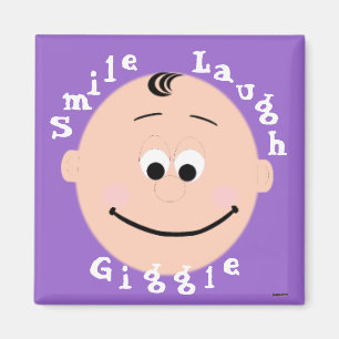 Lächelndes Gesicht Magnet