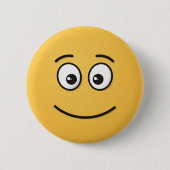 Lächelndes Gesicht mit offenen Augen Button (Vorderseite)