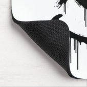 Lächelndes Gesicht. Mousepad (Ecke)