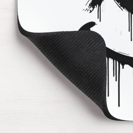 Lächelndes Gesicht. Mousepad (Ecke)