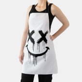 Lächelndes Gesicht. Schürze (InSitu)