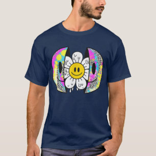Lächelndes Gesichtskostüm Happy Niedlich Lächeln T-Shirt
