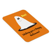 Lächelndes Ghost Halloween Magnet (Rechte Seite)