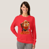Lächelndes Glück Buddha T-Shirt (Vorne ganz)