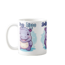 lächelndes Hippo