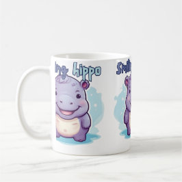 lächelndes Hippo Kaffeetasse