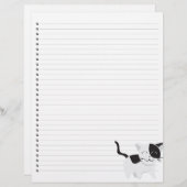 Lächelndes Kätzchen Pet Letterhead (Vorne/Hinten)