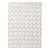 Lächelndes Lama-Muster Tischdecke (Vorderseite)