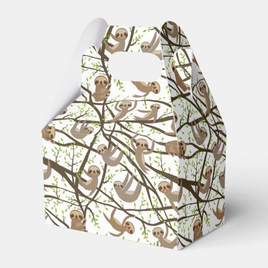 Lächelndes Muster Geschenkschachtel (Rückseite)