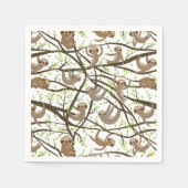 Lächelndes Muster Serviette (Vorderseite)