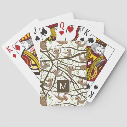 Lächelndes Muster Spielkarten (Rückseite)
