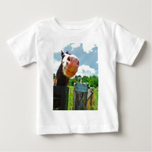 Lächelndes Pferd Baby T-shirt