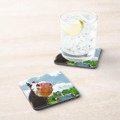 Lächelndes Pferd Getränkeuntersetzer (Rechte Seite)