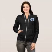 Lächelndes Pferd Hoodie (Vorne ganz)