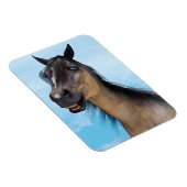 Lächelndes Pferd Magnet (Rechte Seite)