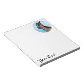 Lächelndes Pferd Notizblock (angewinkelt)