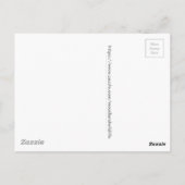 Lächelndes Pferd Postkarte (Rückseite)