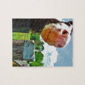 Lächelndes Pferd Puzzle (Horizontal)