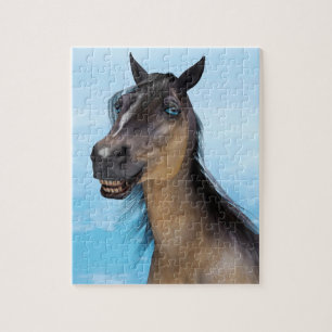 Lächelndes Pferd Puzzle