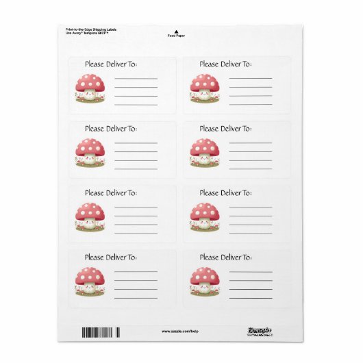 Lächelndes Pilz (Vorne)