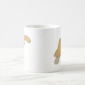 Lächelndes Platypus Kaffeetasse (Mittel)