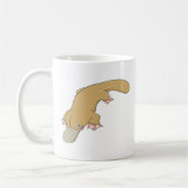 Lächelndes Platypus Kaffeetasse (Links)