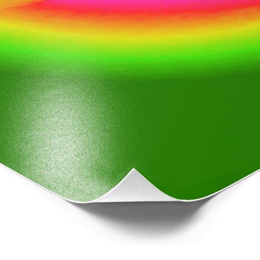 Lächelndes psychedelisches Foto (Ecke)