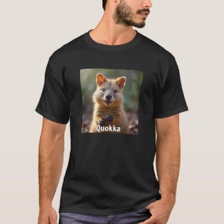 Lächelndes Quokka - Niedliche Tiere T-Shirt