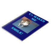 LÄCHELNDES RATTEN-NOTIZBUCH NOTIZBLOCK (Linke Seite)