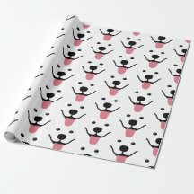 Lächelndes Samoyed Wrapping Paper
