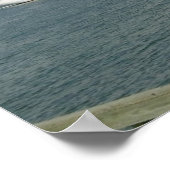 Lächelndes Schiff im Kanal Poster (Ecke)