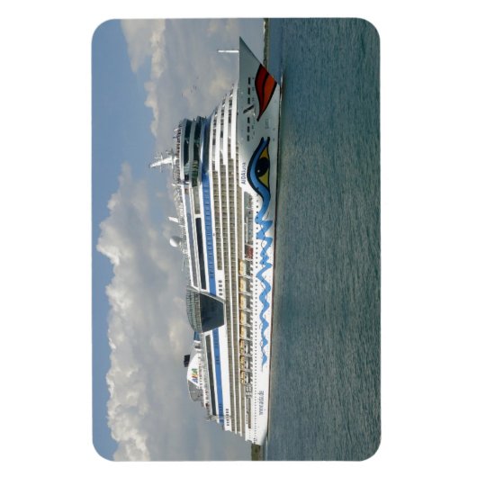 Lächelndes Schiff Magnet (Vertikal)