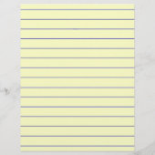 Lächelndes Schreibpapier (Rückseite)
