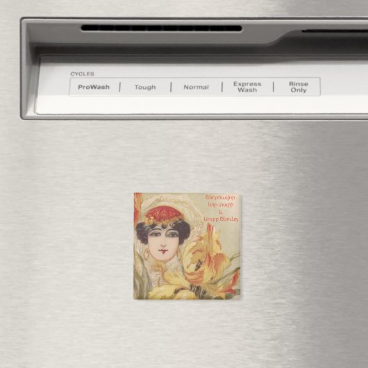 Lächelndes Sonnenmagnet Magnet (In Situ (Geschirrspüler))