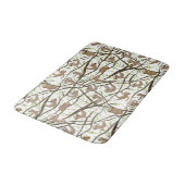 Lächelndes Trägheits-Muster Badematte (Schrägansicht)