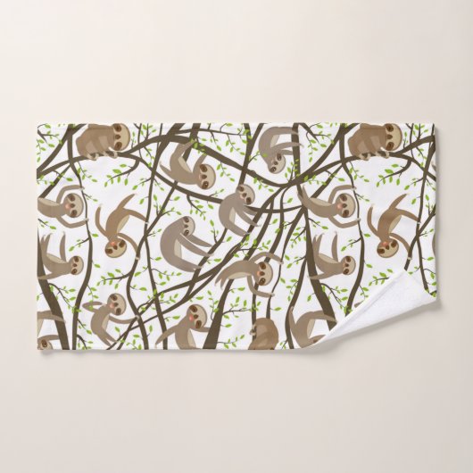 Lächelndes Trägheits-Muster Badhandtuch Set (Handtuch)